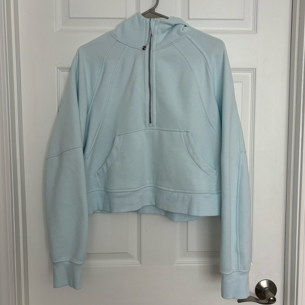 Lululemon scuba oversized half-zip hoodie